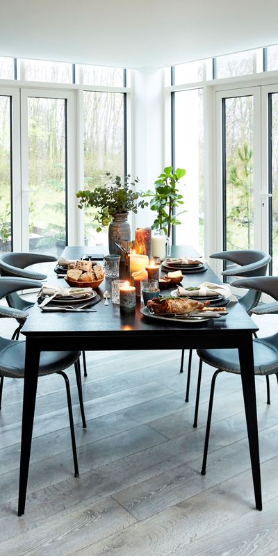 Flair Chair Fossil Grey Leather With Black Tube Legs 100801590 Mood Lifestyle 01