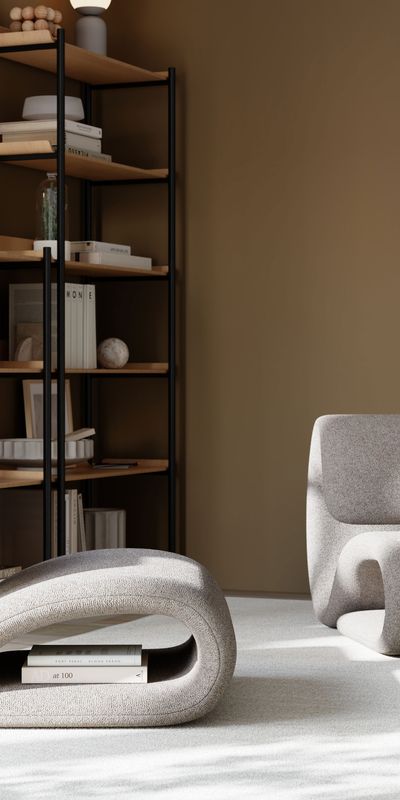 Dubna Lounge Chair Pebble Earth Boucle 700700703 Lifestyle2 (1)